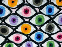The Eyes (2020) Crochet yarn